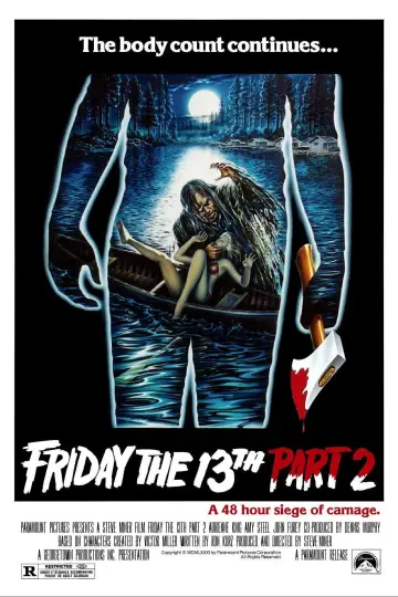 Poster to the movie "Friday the 13th Part 2" #855895