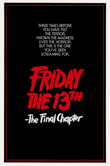 Poster to the movie "Friday the 13th: The Final Chapter" #973769