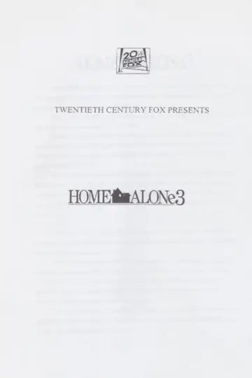 Poster to the movie "Home Alone 3" #1198392