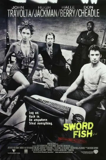 Poster to the movie "Swordfish" #329031