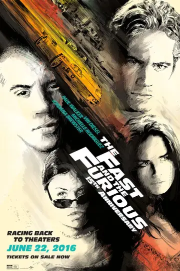 Poster to the movie "The Fast and the Furious" #992920