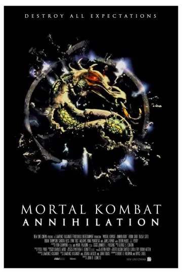 Poster to the movie "Mortal Kombat: Annihilation" #830093