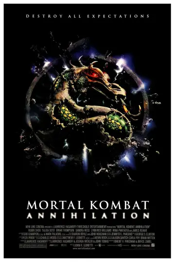 Poster to the movie "Mortal Kombat: Annihilation" #968696