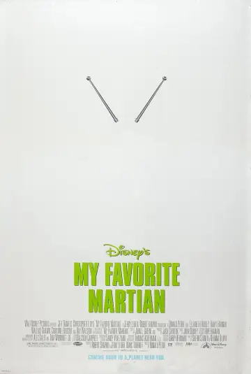 Poster to the movie "My Favorite Martian" #1011797
