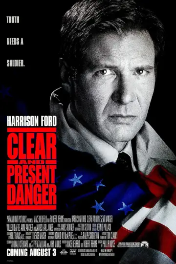 Poster to the movie "Patriot Games" #677385