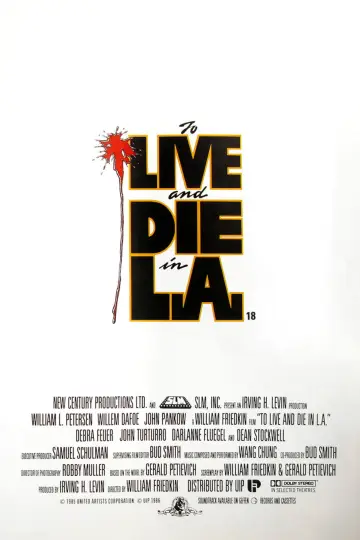 Poster to the movie "To Live and Die in L.A." #943009