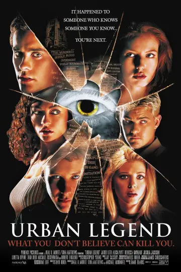 Poster to the movie "Urban Legend" #861351