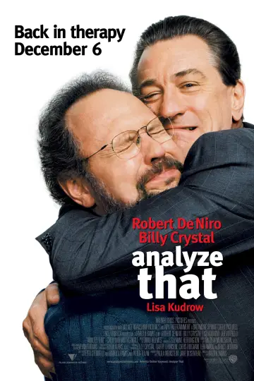 Poster to the movie "Analyze That" #889971