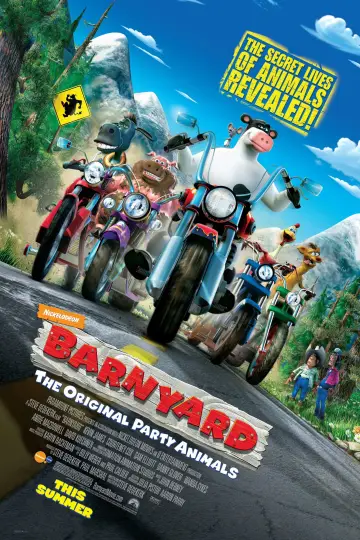 Poster to the movie "Barnyard" #616168