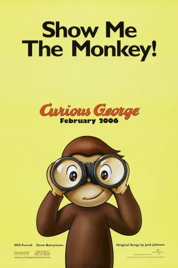Poster to the movie "Curious George" #878623