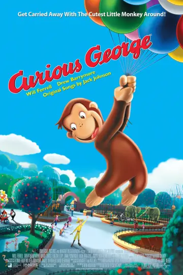 Poster to the movie "Curious George" #878625