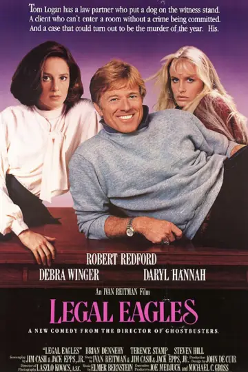 Poster to the movie "Legal Eagles" #1053989