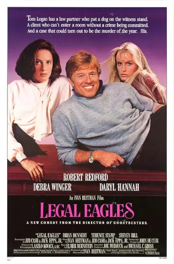 Poster to the movie "Legal Eagles" #1053990