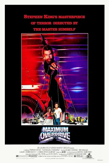 Poster to the movie "Maximum Overdrive" #866116