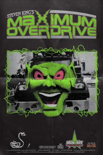 Poster to the movie "Maximum Overdrive" #866117