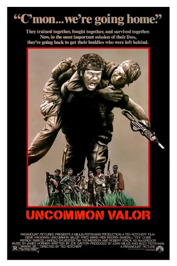 Poster to the movie "Uncommon Valor" #1028881