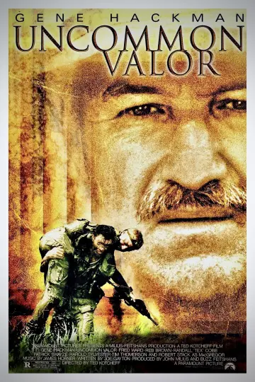 Poster to the movie "Uncommon Valor" #1028883