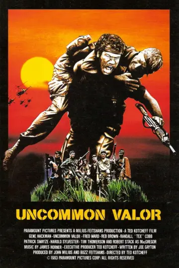 Poster to the movie "Uncommon Valor" #1028884