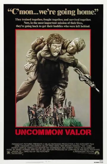 Poster to the movie "Uncommon Valor" #1028889