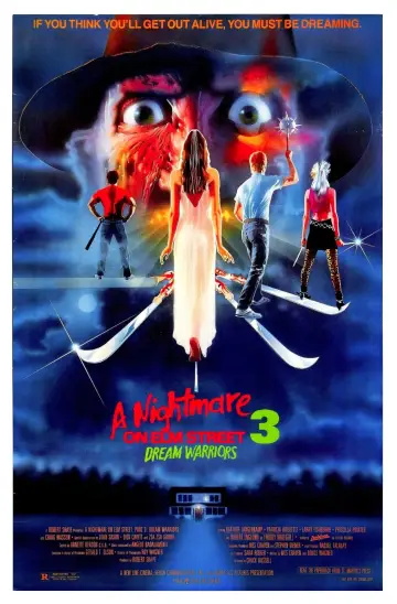 Poster to the movie "A Nightmare on Elm Street 3: Dream Warriors" #410407