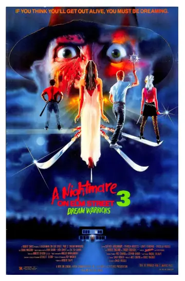 Poster to the movie "A Nightmare on Elm Street 3: Dream Warriors" #869619
