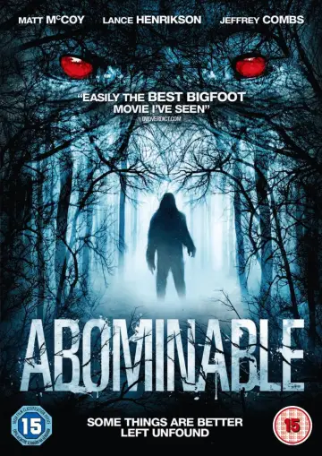 Poster to the movie "Abominable" #1073353