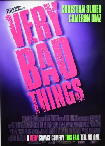Poster to the movie "Very Bad Things" #931670
