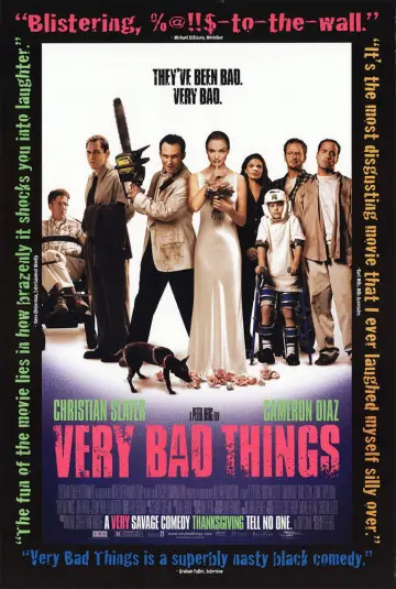 Poster to the movie "Very Bad Things" #931674