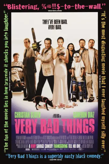 Poster to the movie "Very Bad Things" #931675