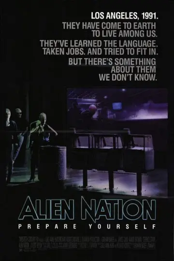 Poster to the movie "Alien Nation" #1065259