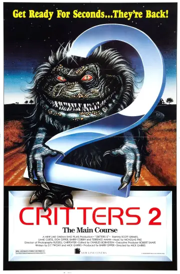 Poster to the movie "Critters 2" #906393