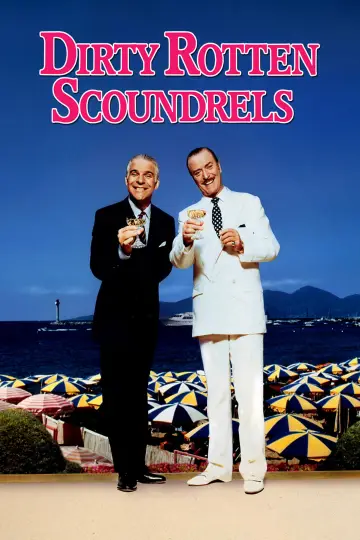 Poster to the movie "Dirty Rotten Scoundrels" #875141