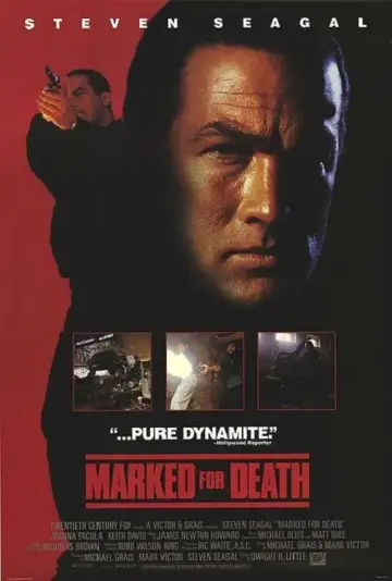 Poster to the movie "Marked for Death" #118428