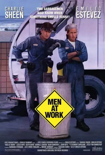 Poster to the movie "Men at Work" #1034714