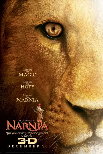 Poster to the movie "The Chronicles of Narnia: The Voyage of the Dawn Treader" #636710