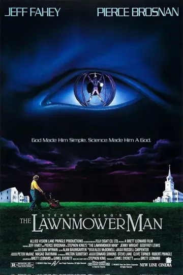 Poster to the movie "The Lawnmower Man" #792485