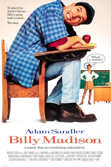 Poster to the movie "Billy Madison" #870561