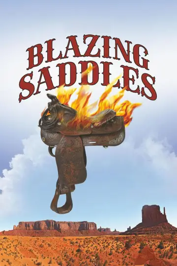Poster to the movie "Blazing Saddles" #687611
