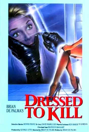 Poster to the movie "Dressed to Kill" #660521