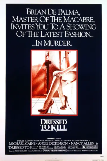 Poster to the movie "Dressed to Kill" #660524