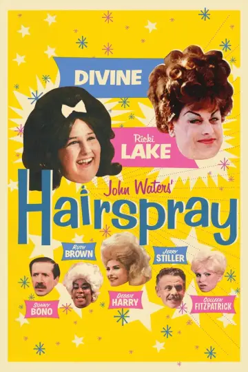 Poster to the movie "Hairspray" #979287