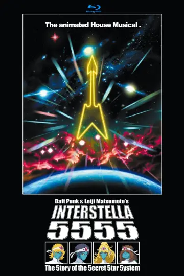 Poster to the movie "Interstella 5555: The 5tory of the 5ecret 5tar 5ystem" #186144