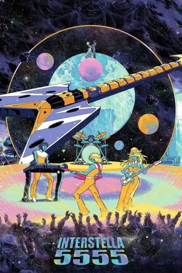 Poster to the movie "Interstella 5555: The 5tory of the 5ecret 5tar 5ystem" #186146