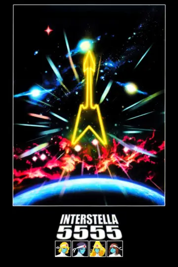 Poster to the movie "Interstella 5555: The 5tory of the 5ecret 5tar 5ystem" #186148