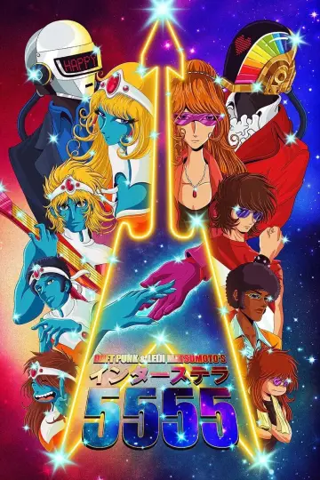 Poster to the movie "Interstella 5555: The 5tory of the 5ecret 5tar 5ystem" #432182