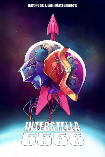 Poster to the movie "Interstella 5555: The 5tory of the 5ecret 5tar 5ystem" #753692