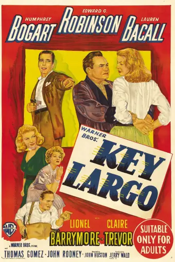 Poster to the movie "Key Largo" #212503