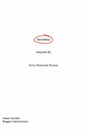 Poster to the movie "Secretary" #829696