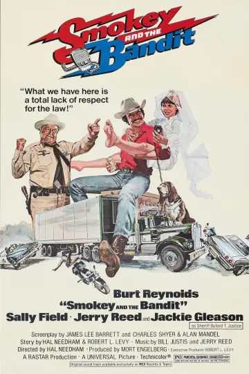 Poster to the movie "Smokey and the Bandit" #859315