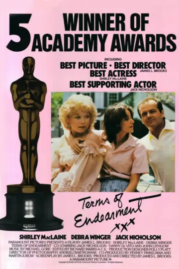Poster to the movie "Terms of Endearment" #991431